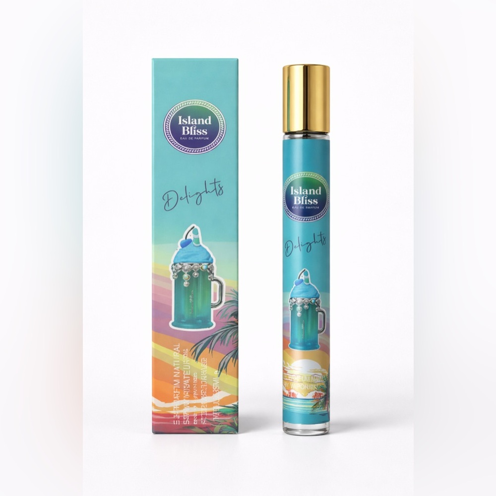 Island Bliss Delights Eau De Parfum Travel Spray 0.35 oz Tropical Scent